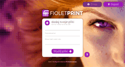 Desktop Screenshot of fioletprint.pl