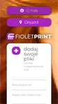 Mobile Screenshot of fioletprint.pl